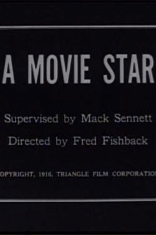 A Movie Star poster