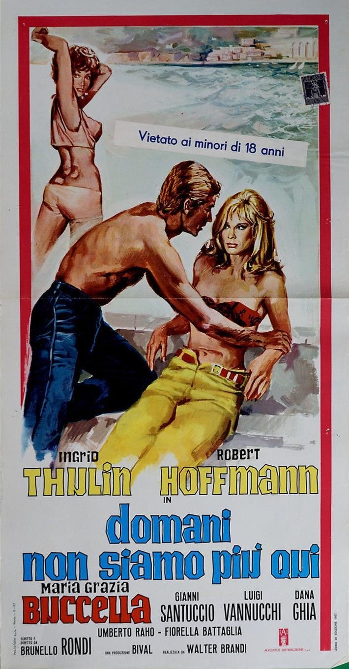 Domani non siamo piu' qui poster