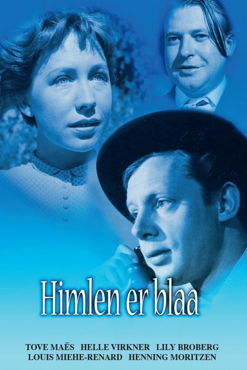 Himlen er blaa poster