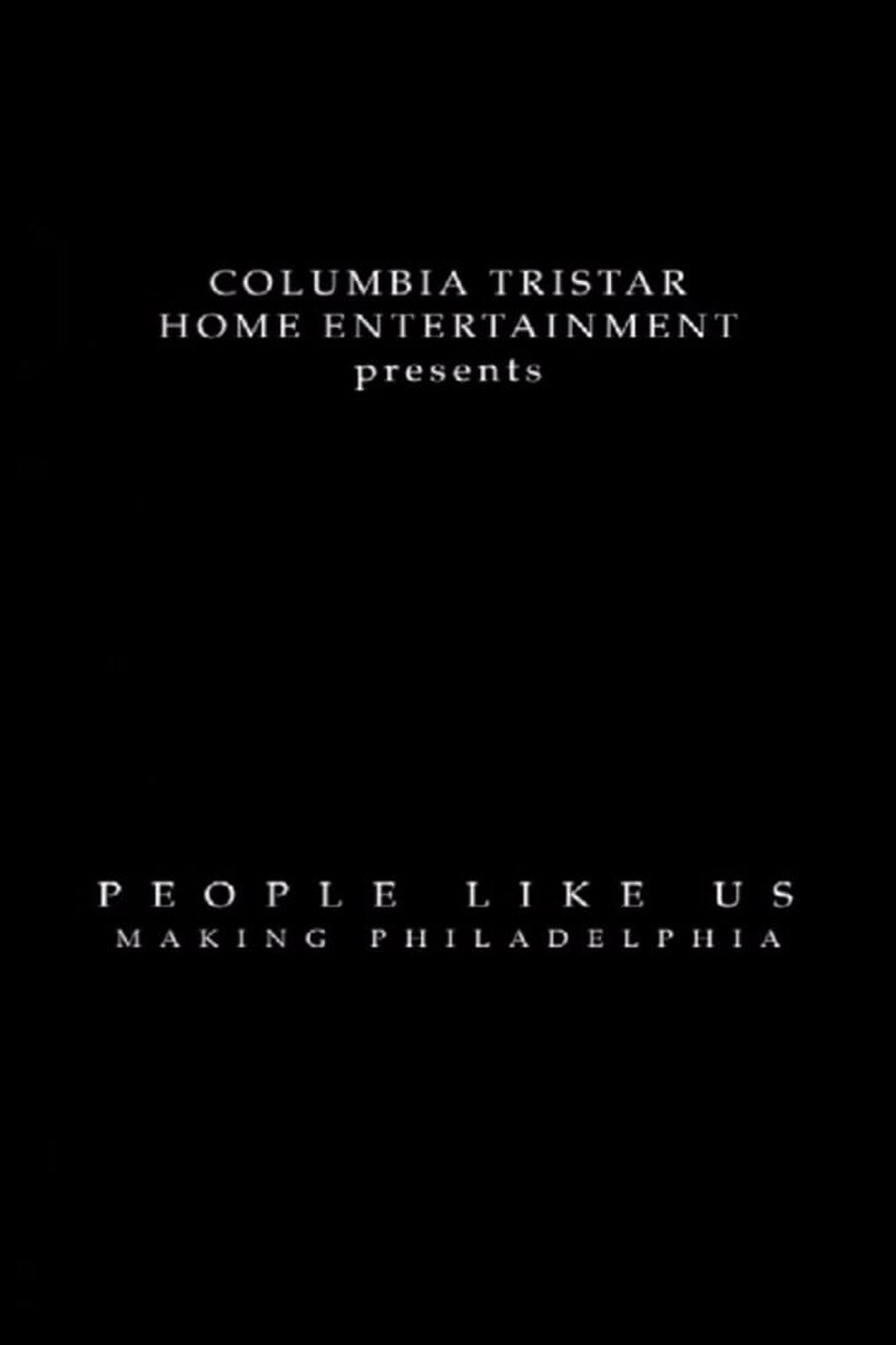People Like Us: Making 'Philadelphia' poster