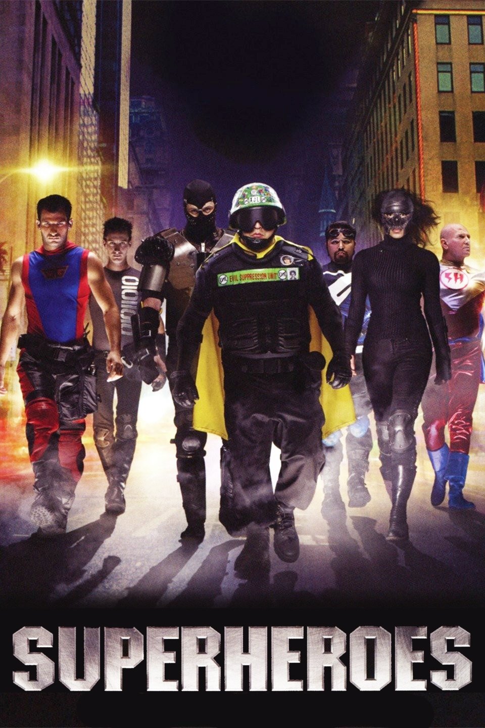 Superheroes poster