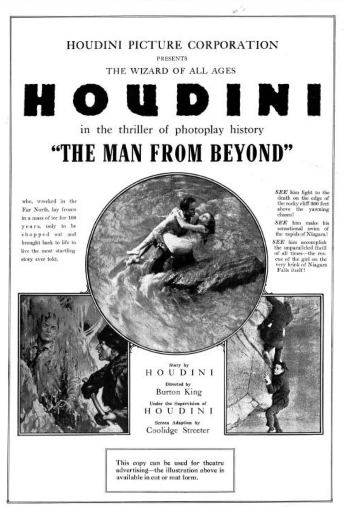 The Man from Beyond poster