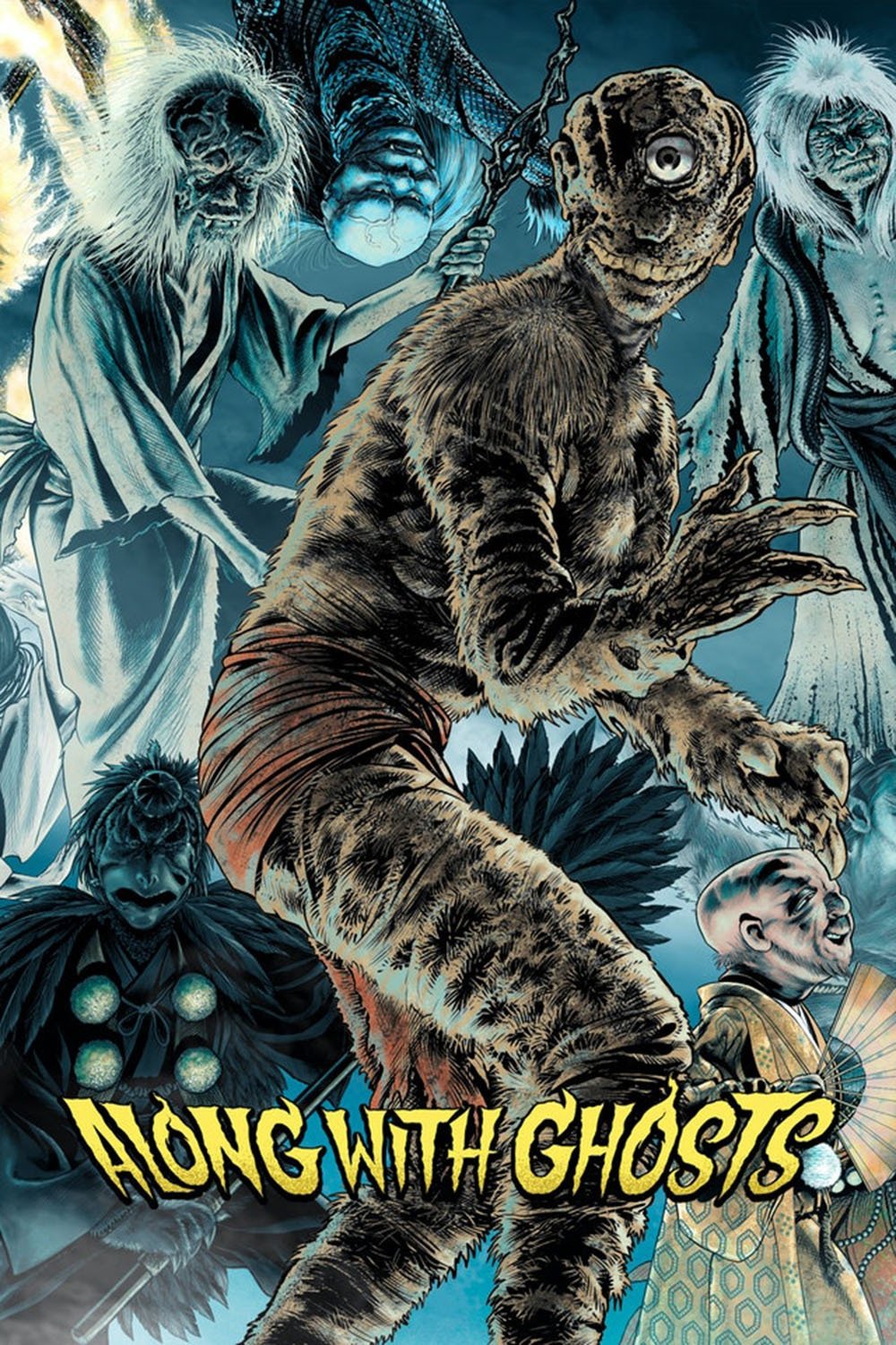 Yokai Monsters: Along with Ghosts poster
